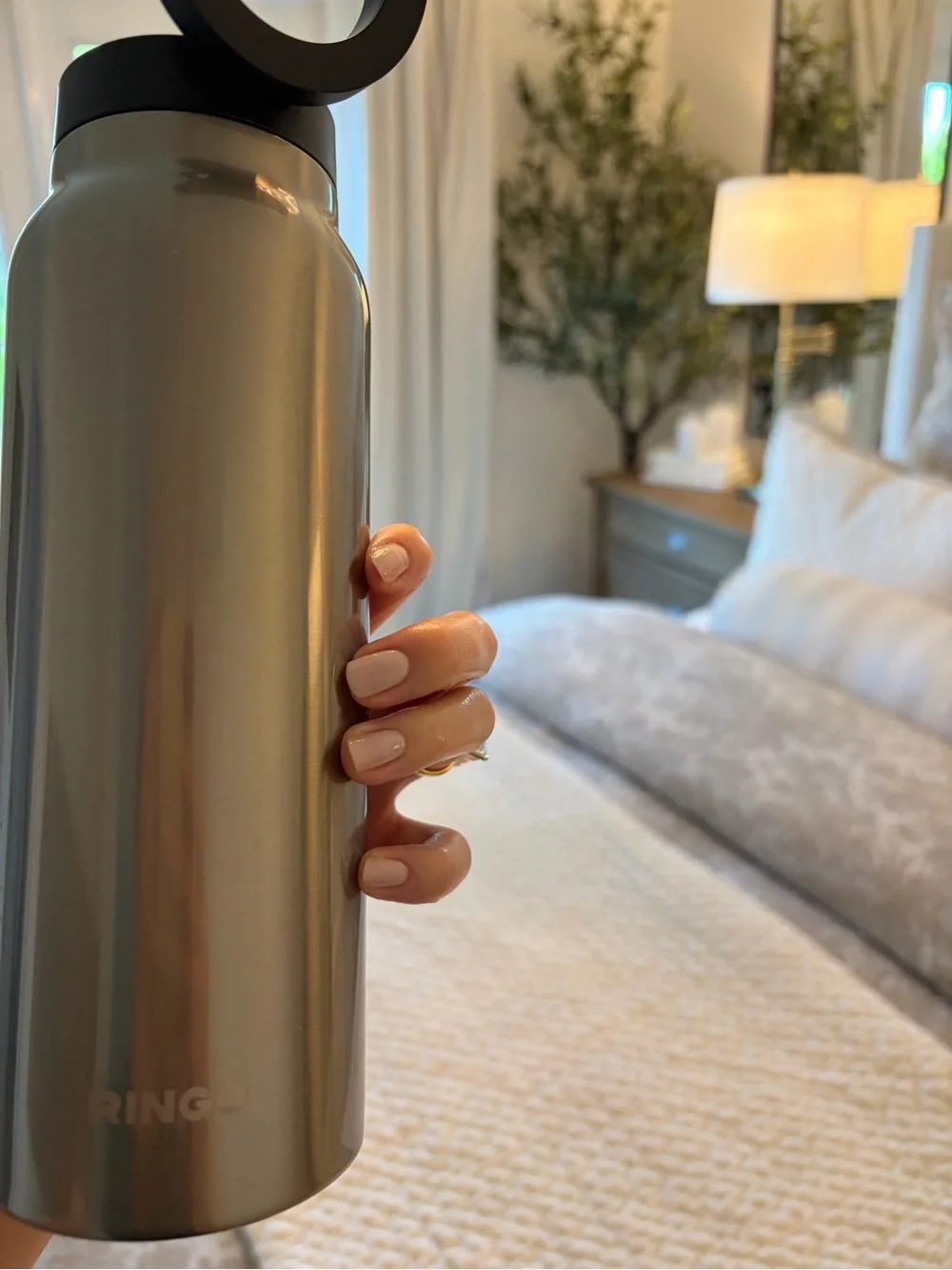 Ringo PRO Stainless Steel MagSafe Bottle - Silver